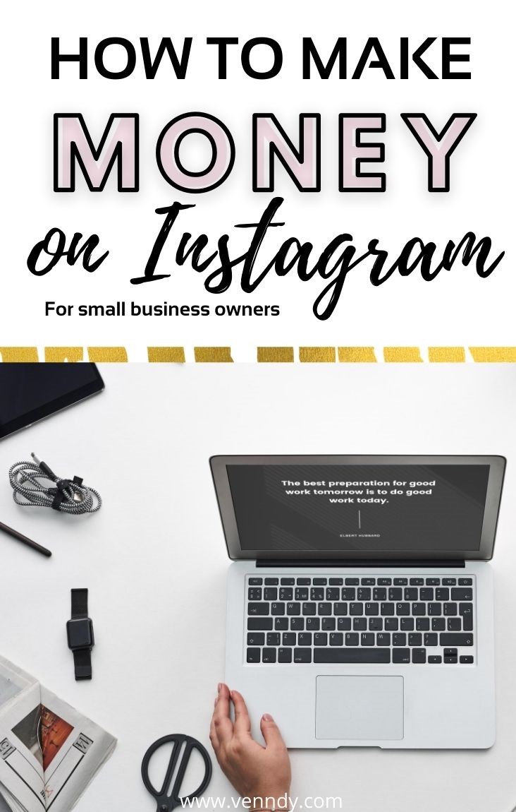 How to make money on Instagram for small business owners